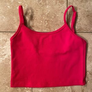 Balance Athletica Key Tank in Hibiscus